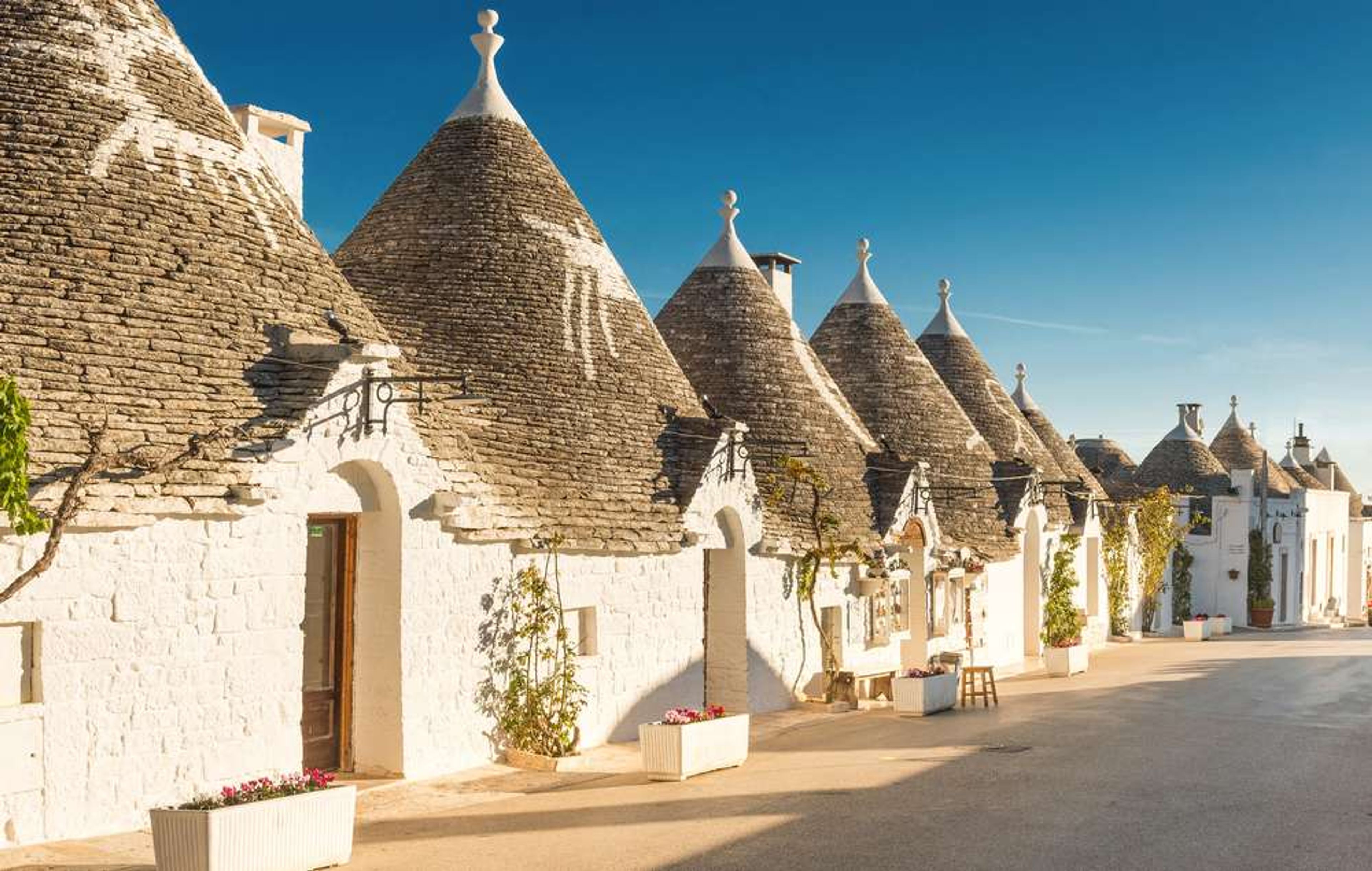 Italië Puglia Trulli of Alberobello1