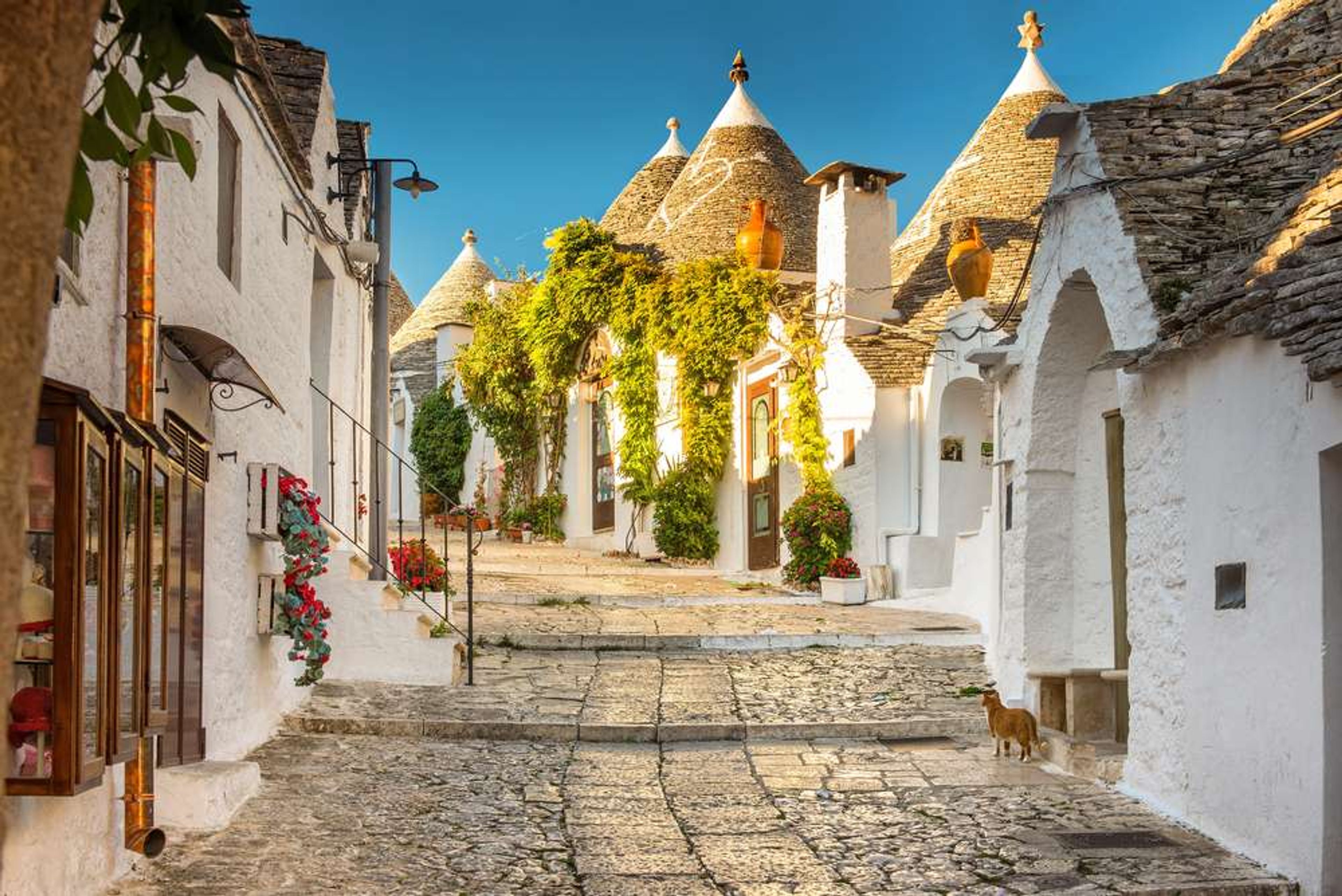 Italië Puglia Trulli of Alberobello