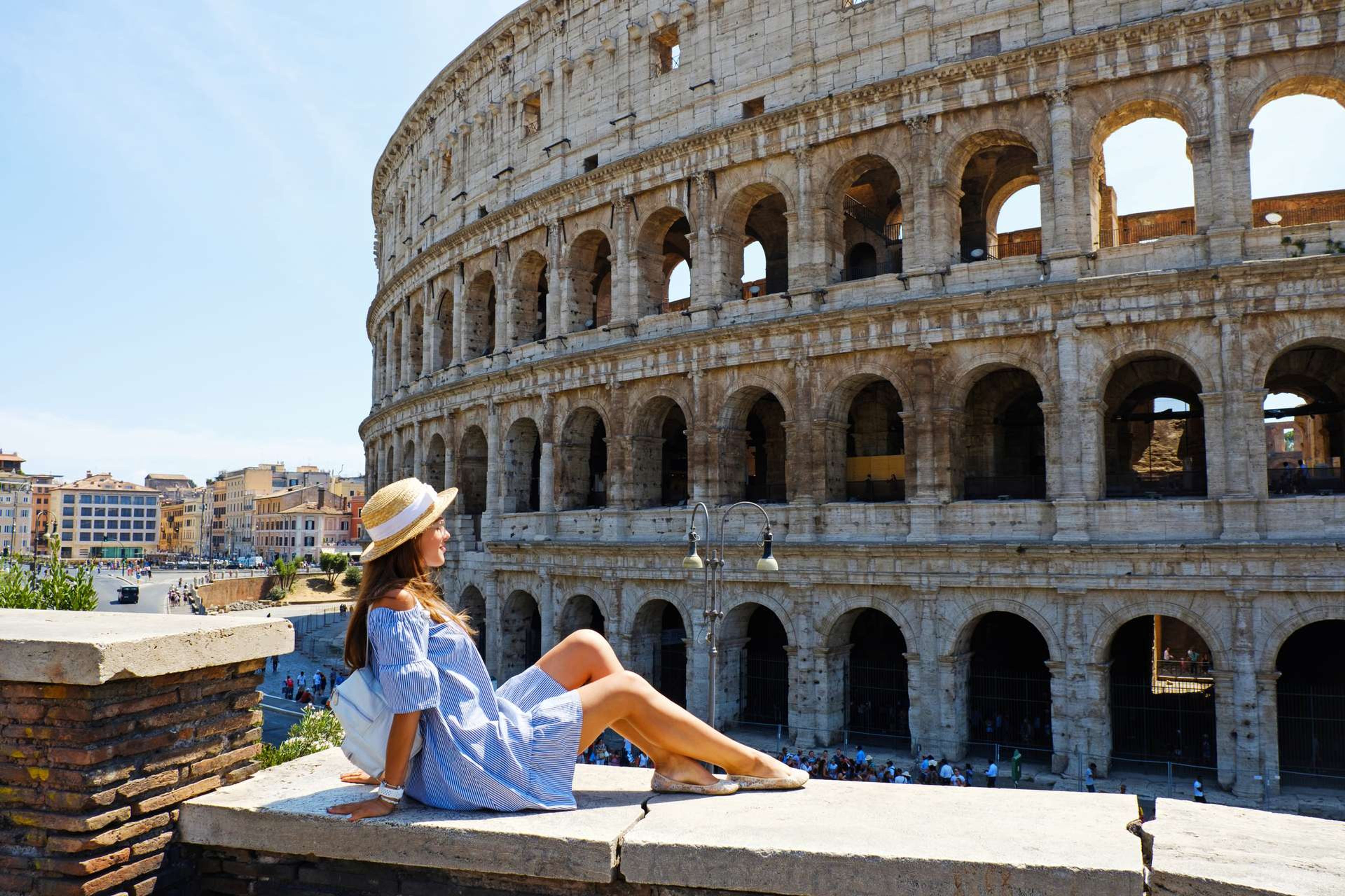 Italië Rome Coliseum