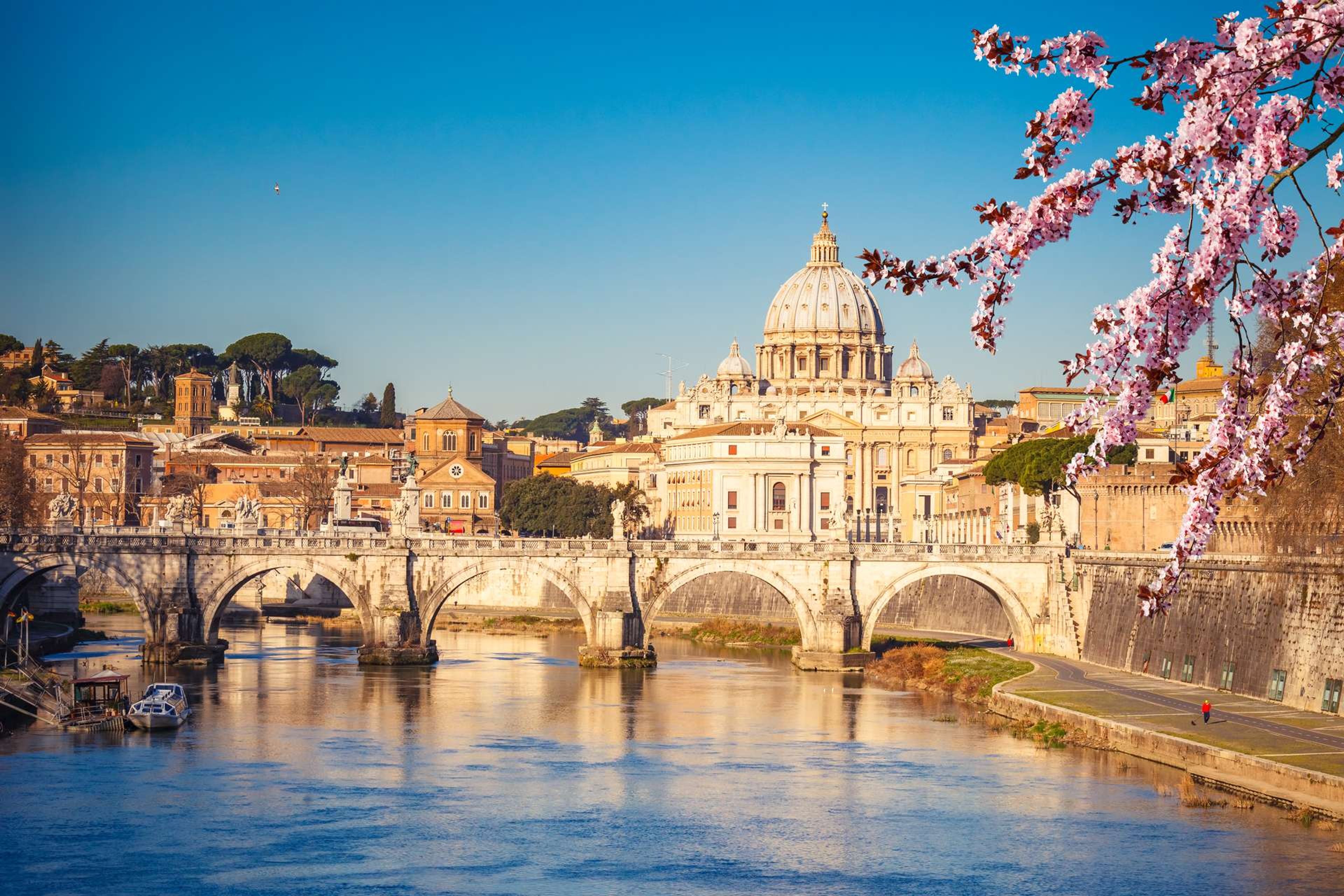 Italië Rome mooie brug