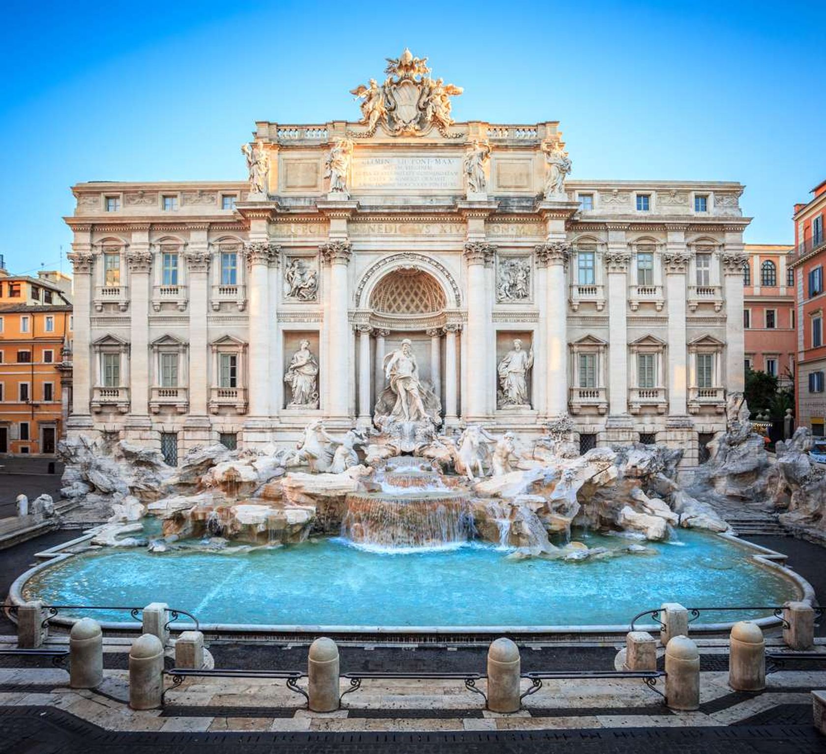 Italië Rome Trevi fontein1