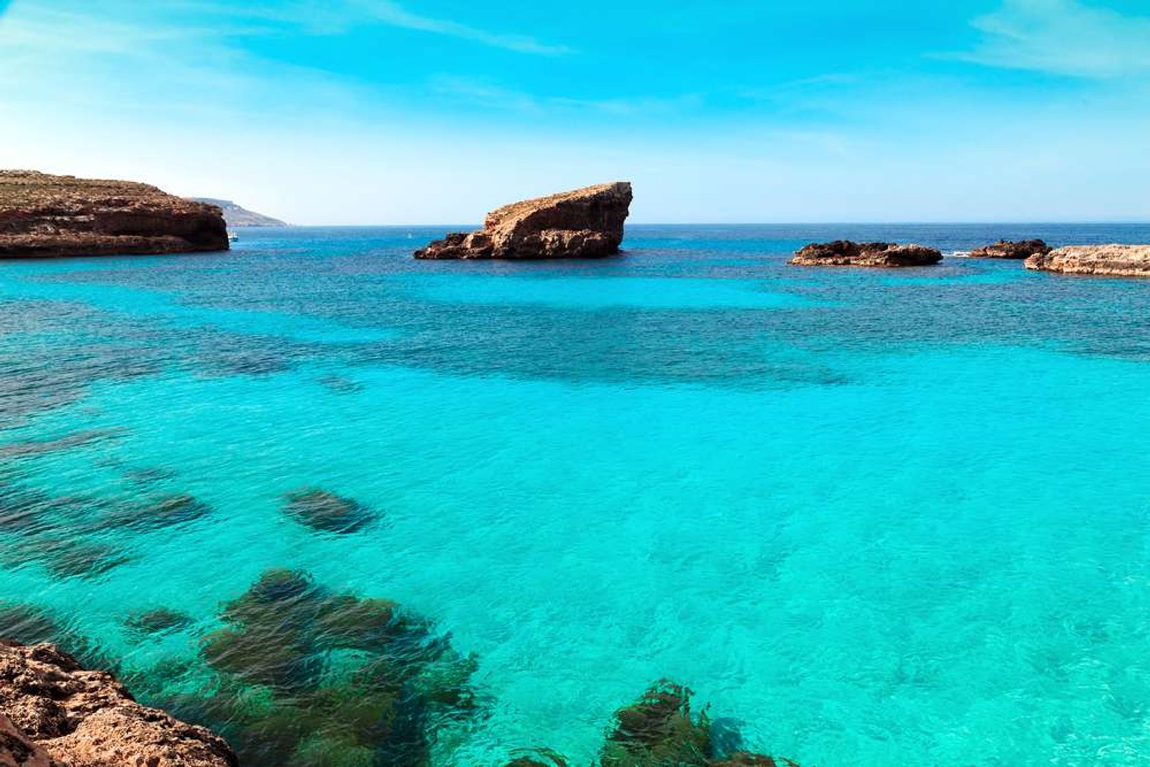 Malta Blue Lagoon Comino eiland