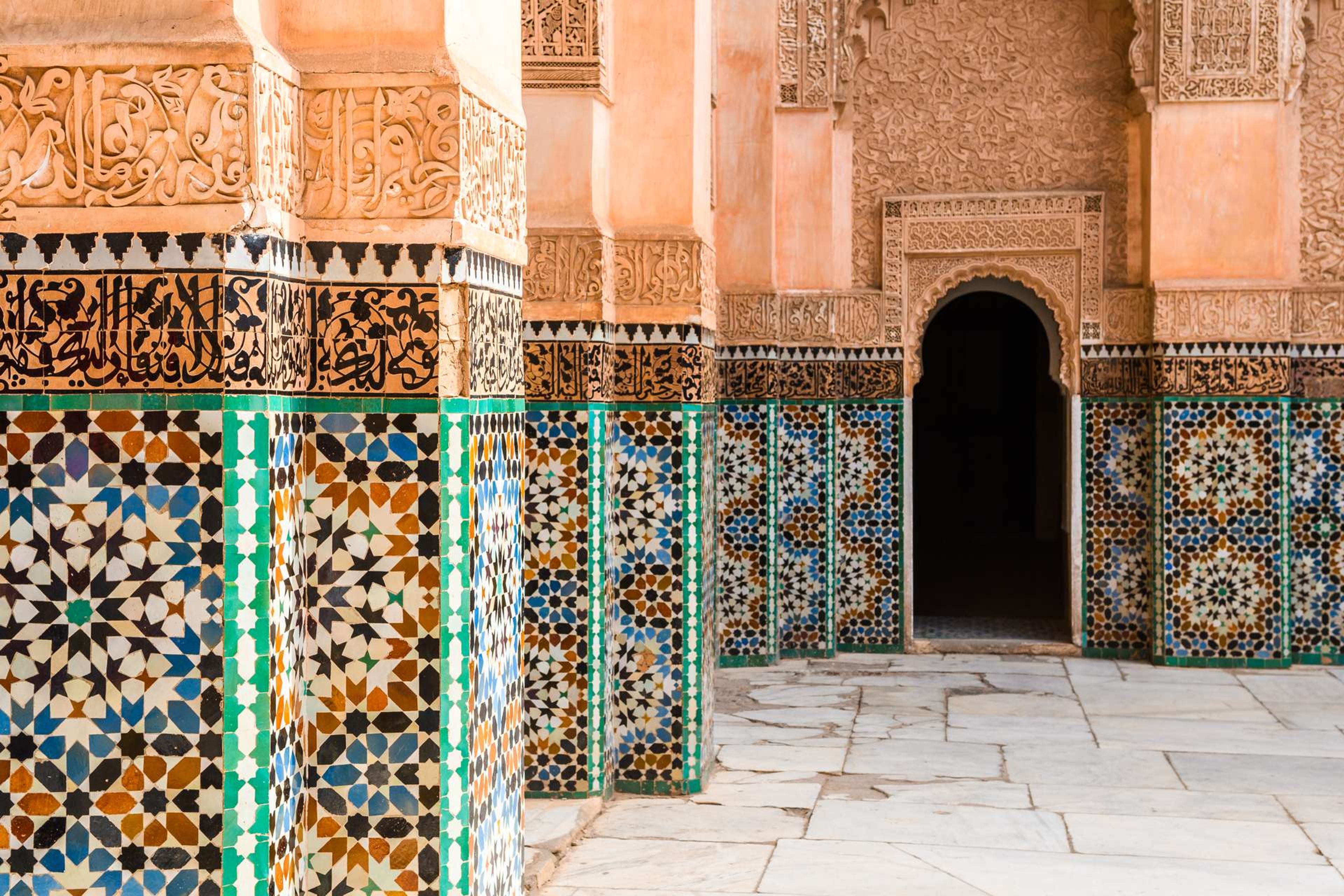 Marokko courtyard