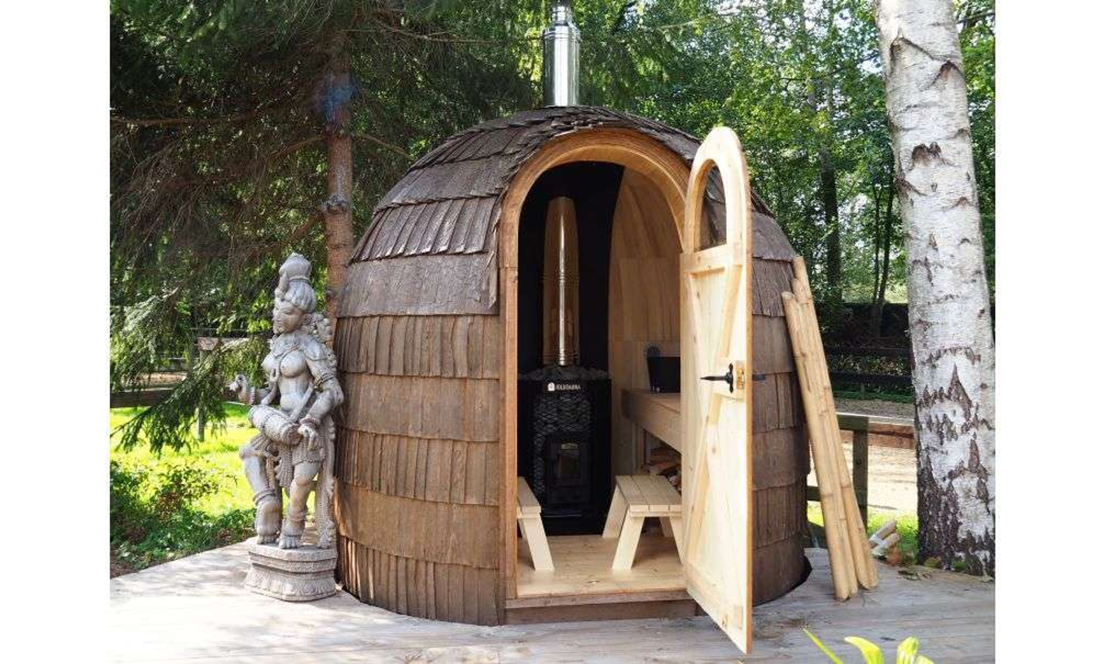Natuurhuisje Friesland sauna