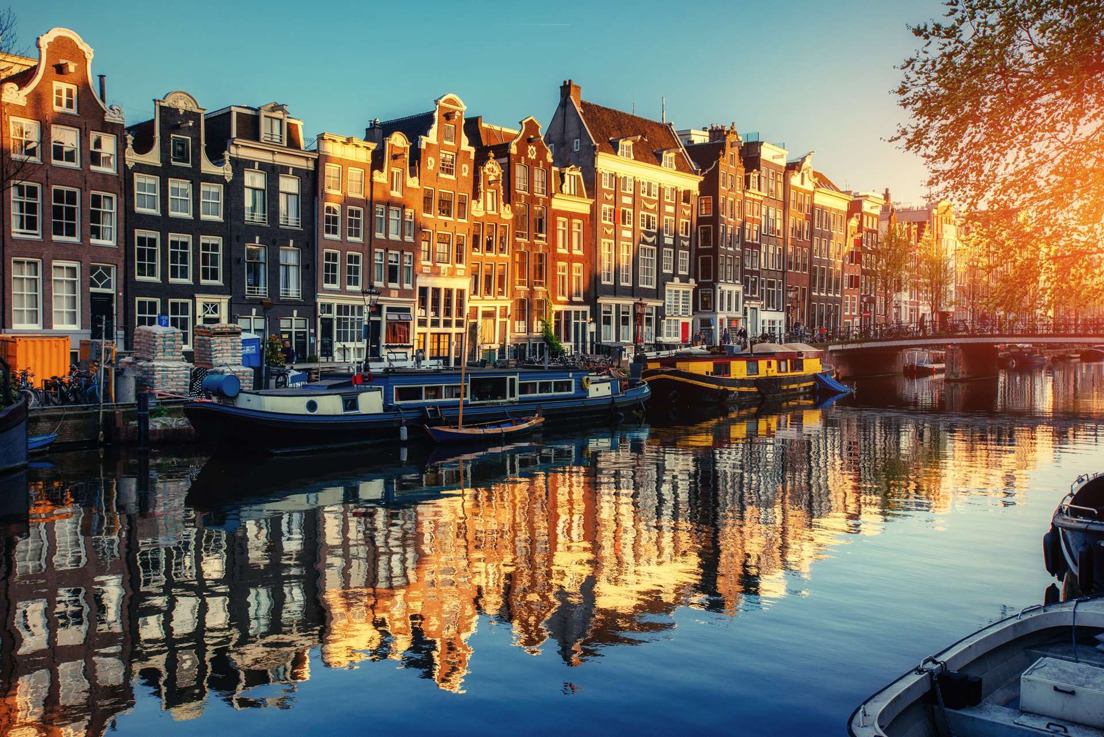 Nederland Amsterdam Gracht