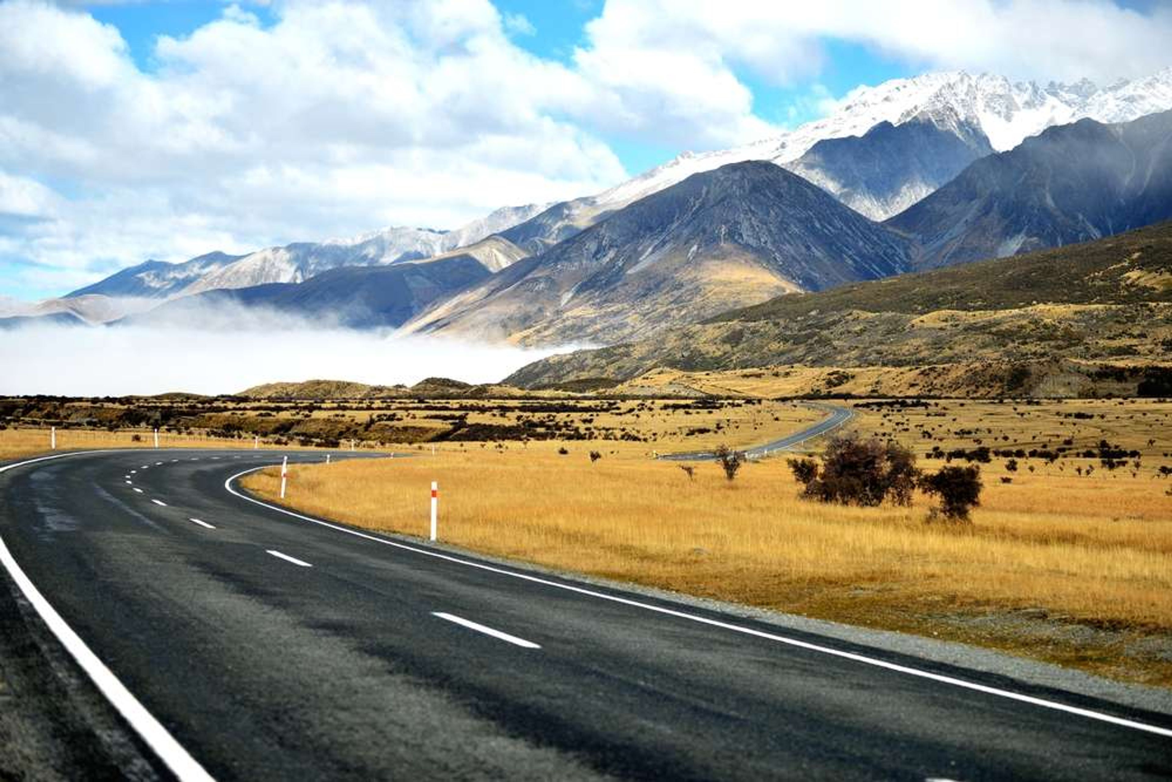 Nieuw Zeeland Highway Bergen