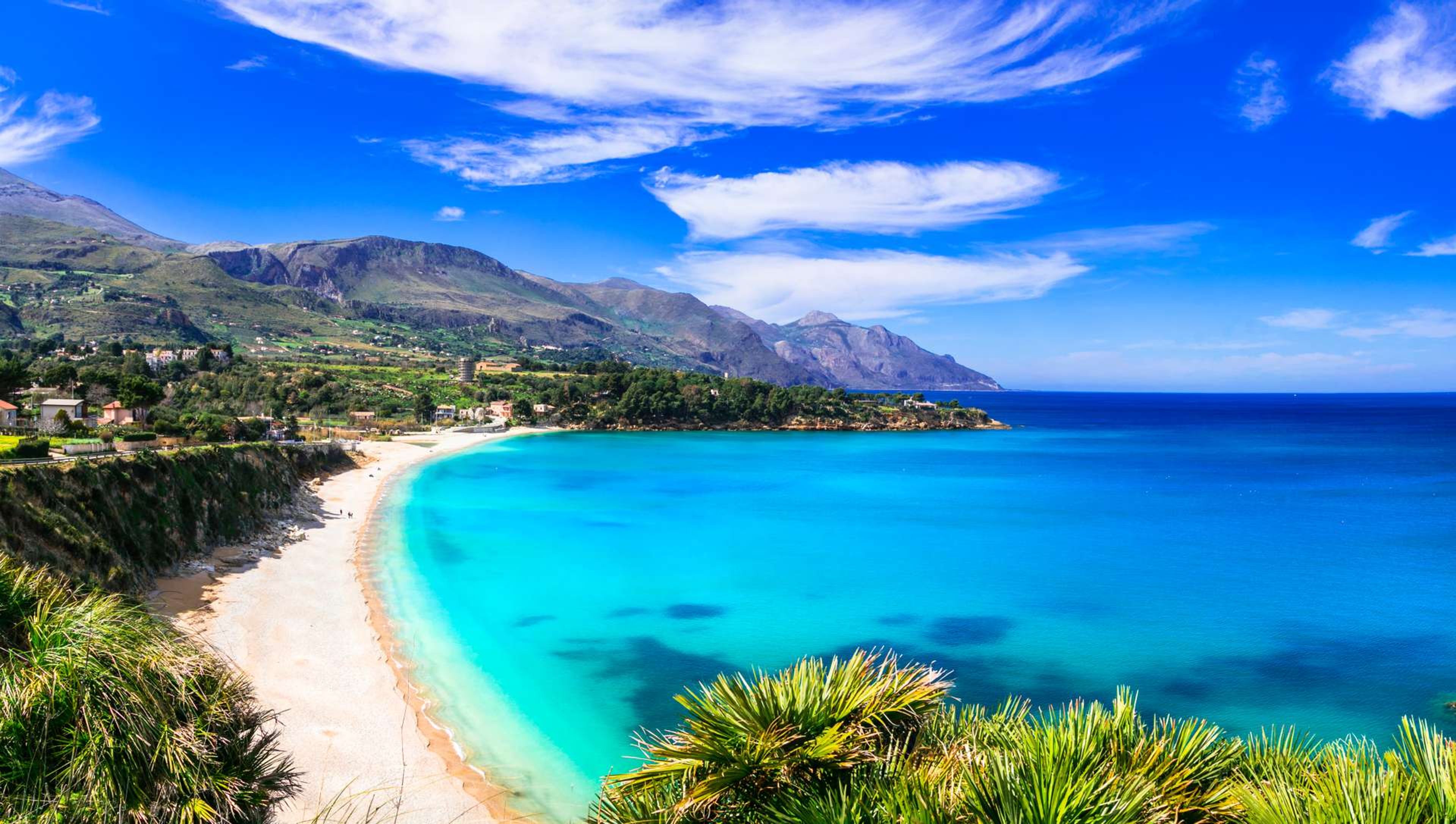 Sicilië Scopello Strand