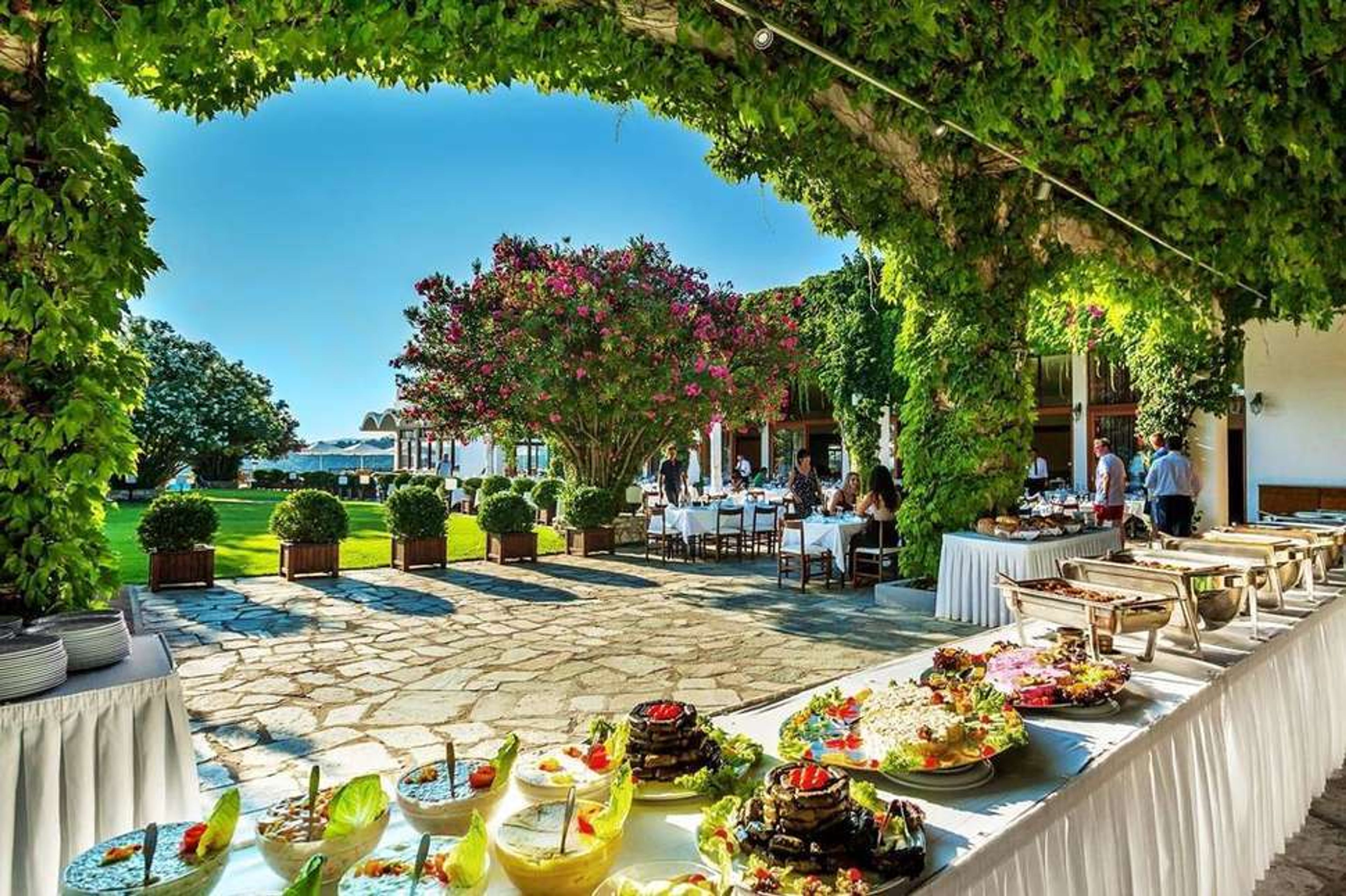 Skiathos Palace Hotel ontbijt