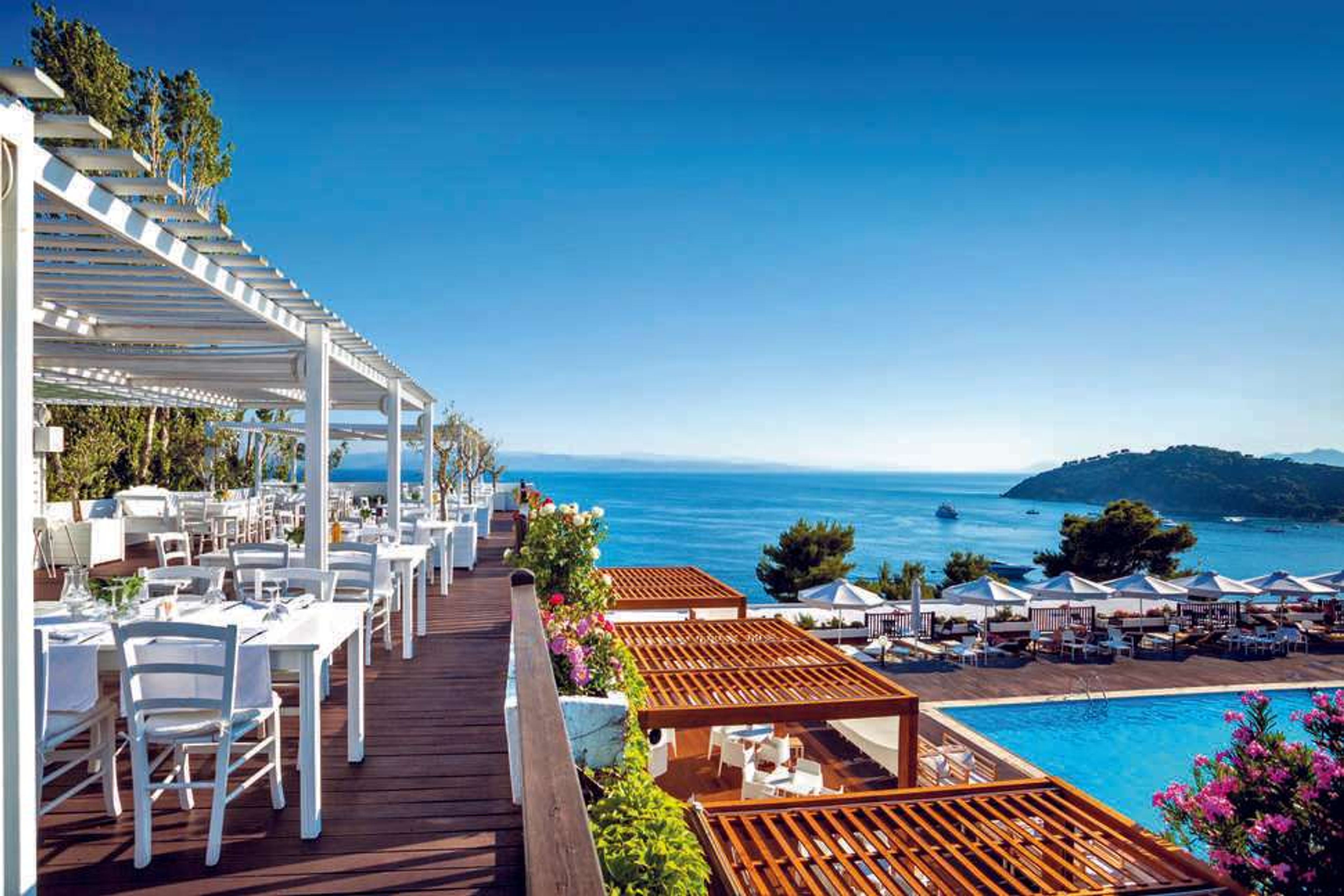 Skiathos Palace Hotel uitzicht