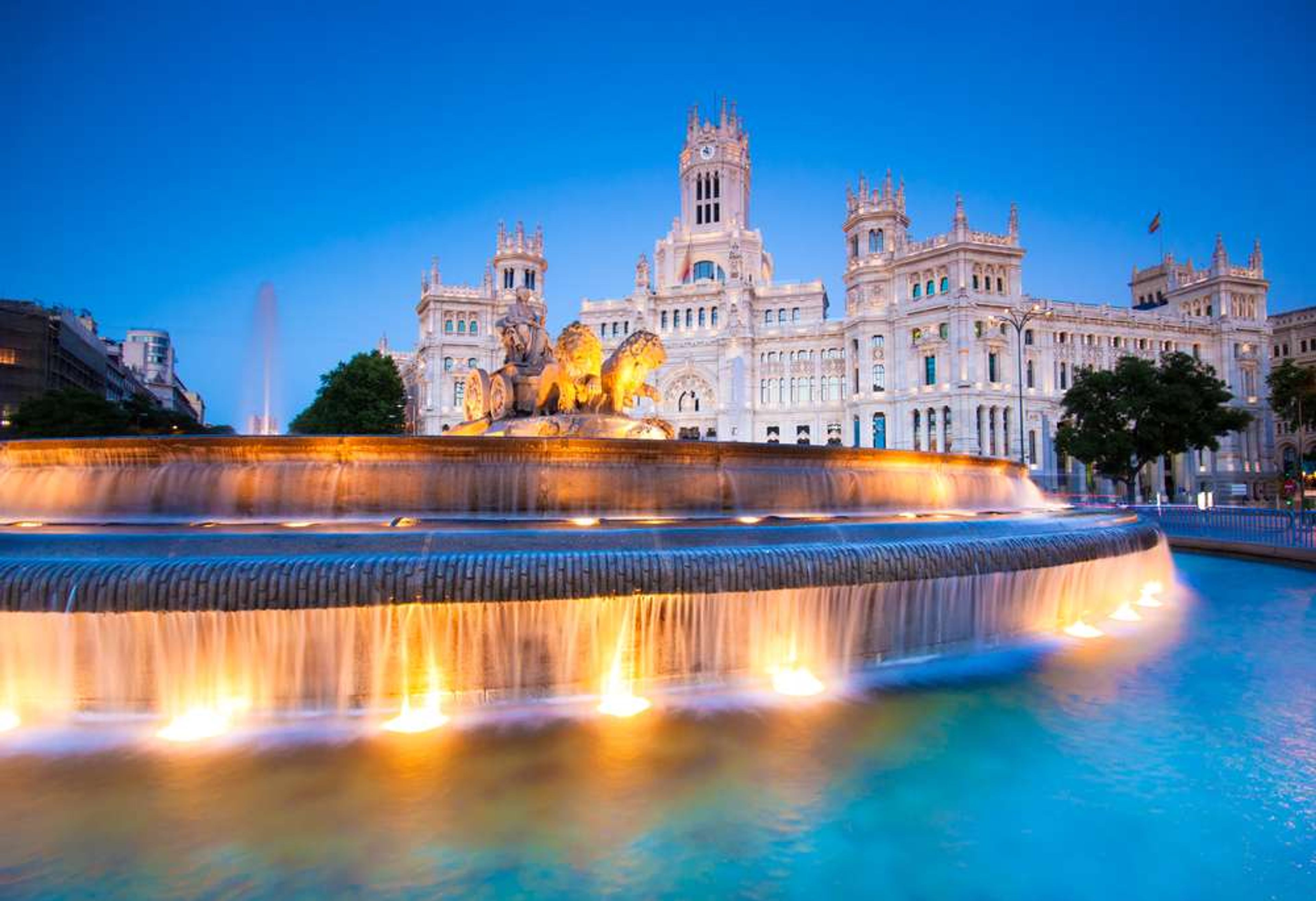 Spanje Madrid Plaza de la Cibeles