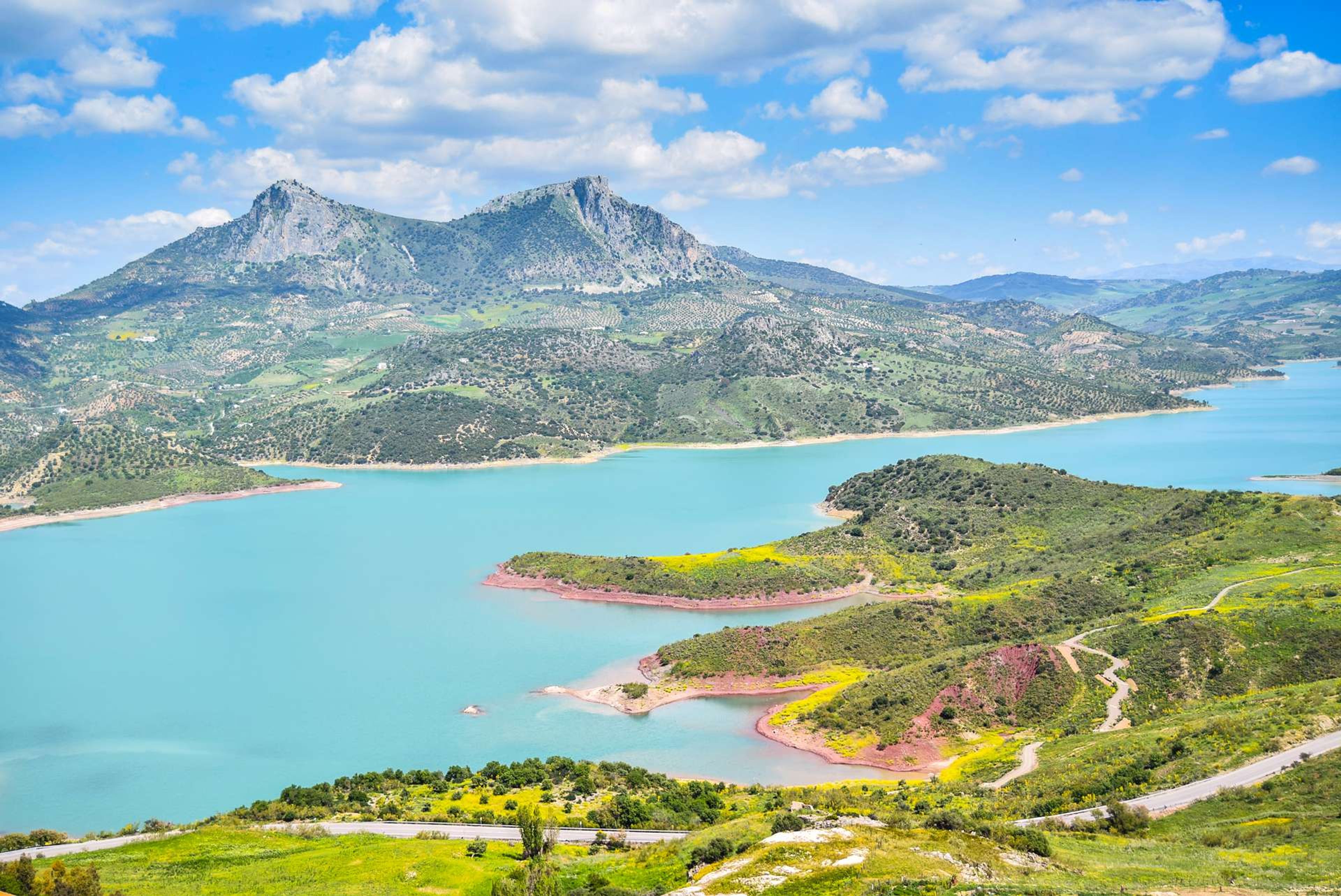 Spanje Andalusië Lake Zahara