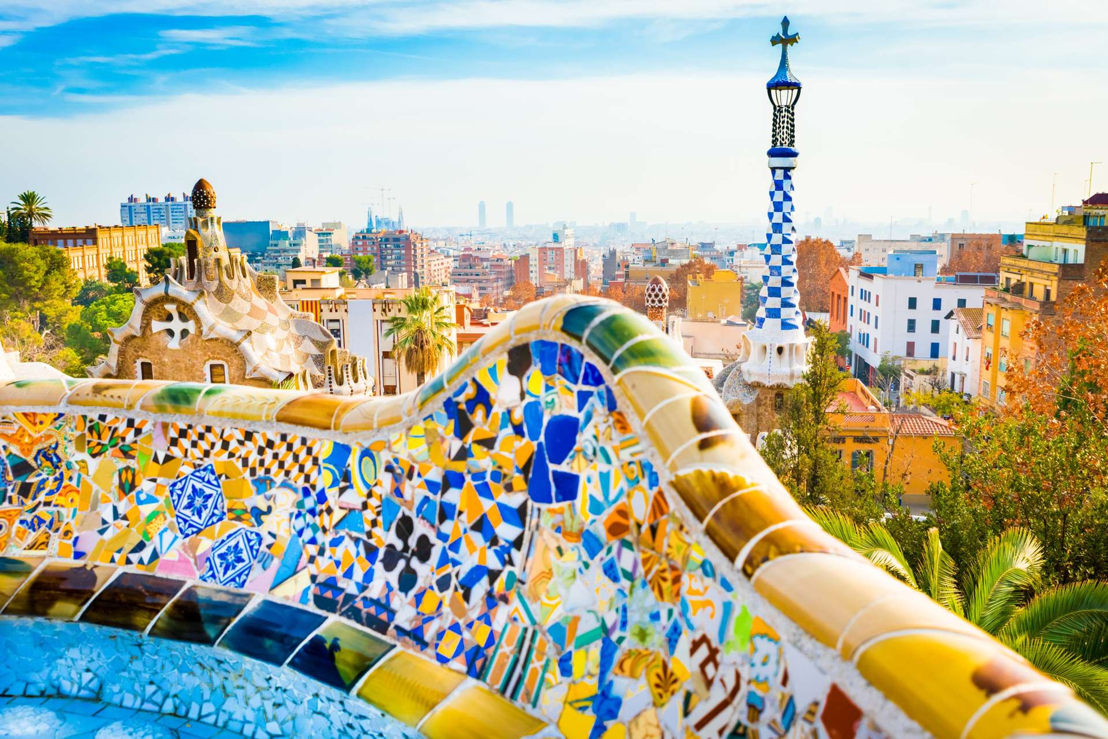 Spanje Barcelona Park Guell3