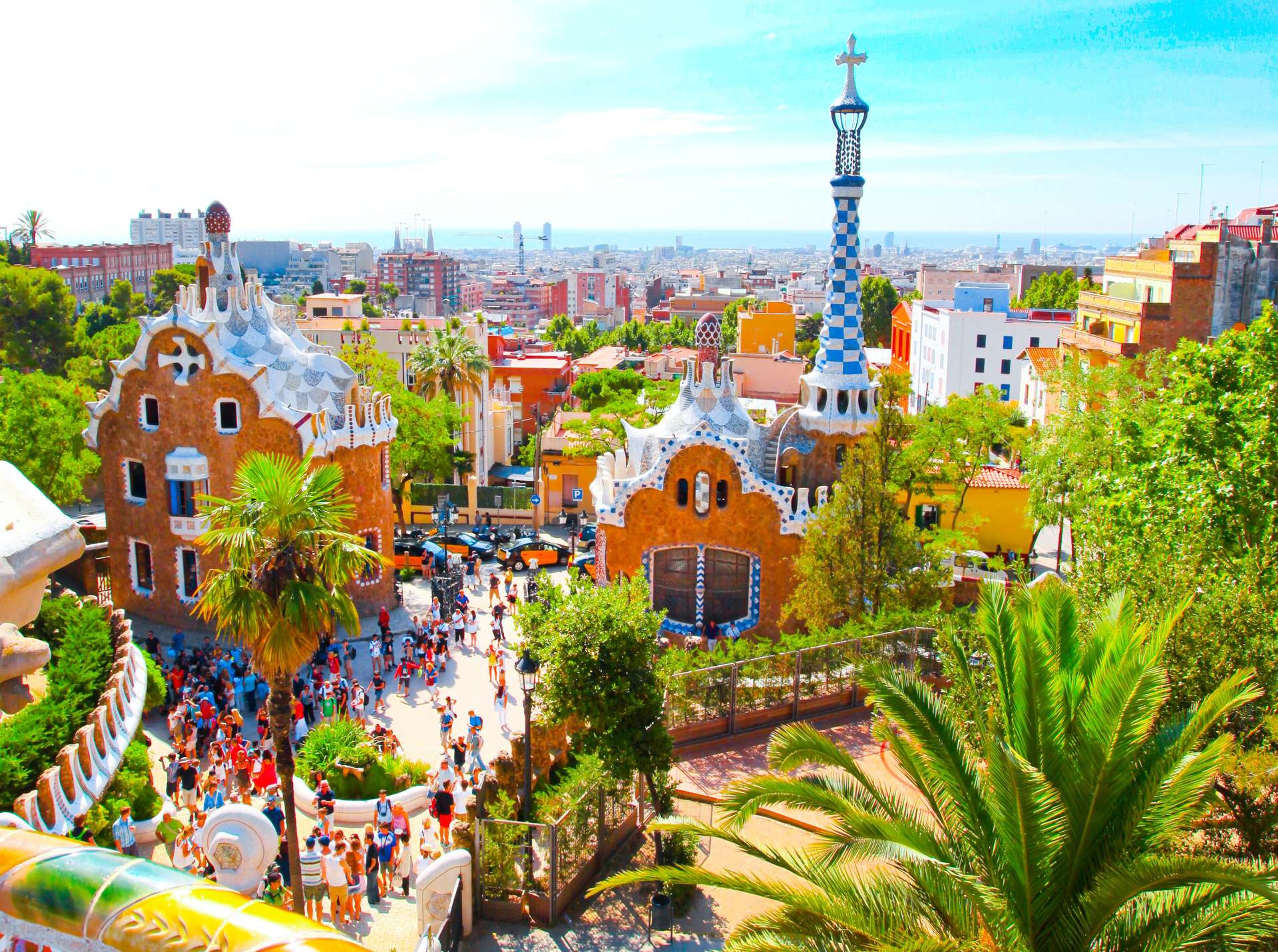 Spanje Barcelona Park Guell2