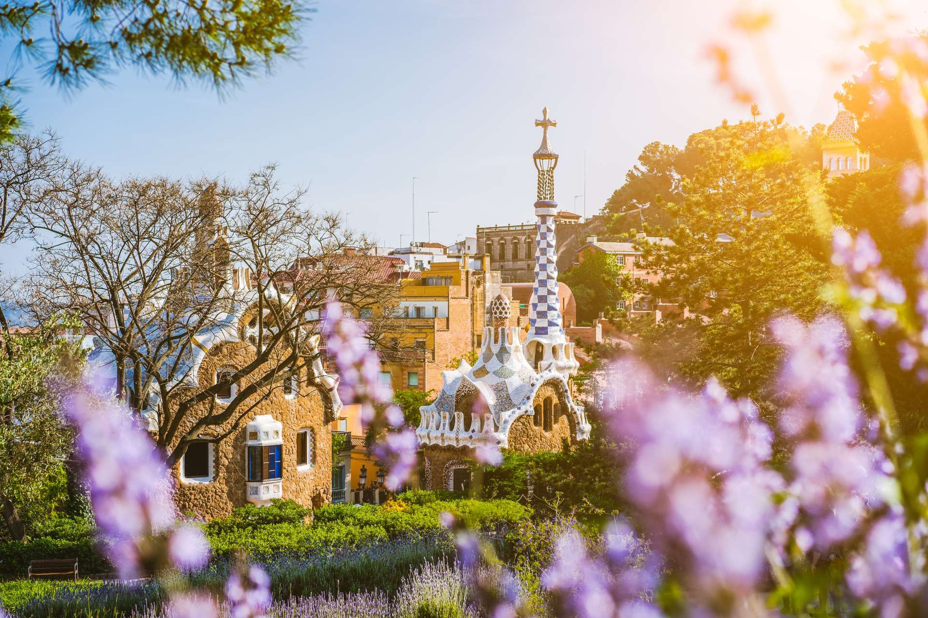 Spanje Barcelona Park Guell9