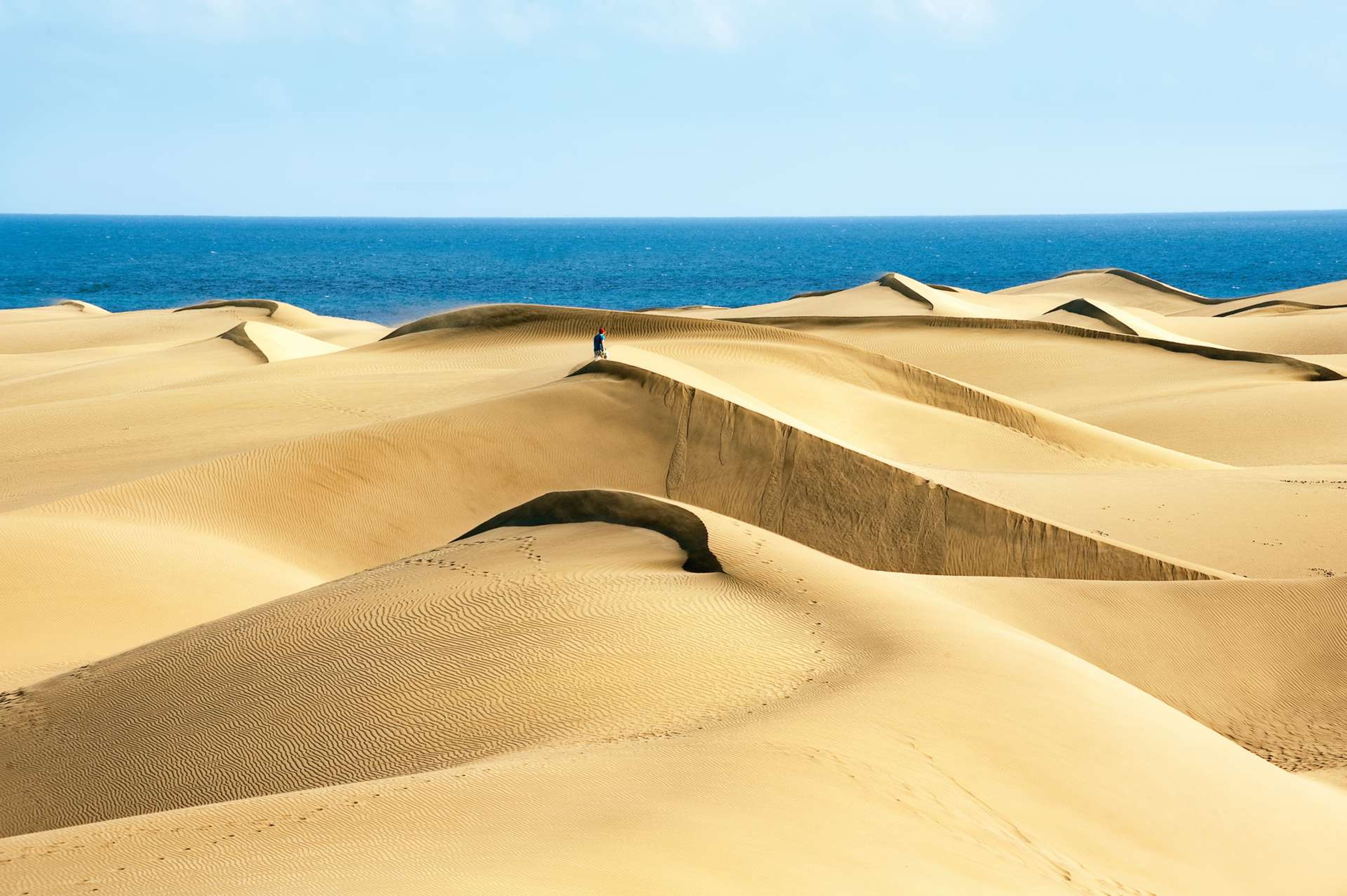 Spanje Canarische Eilanden Gran Canaria Maspalomas beach