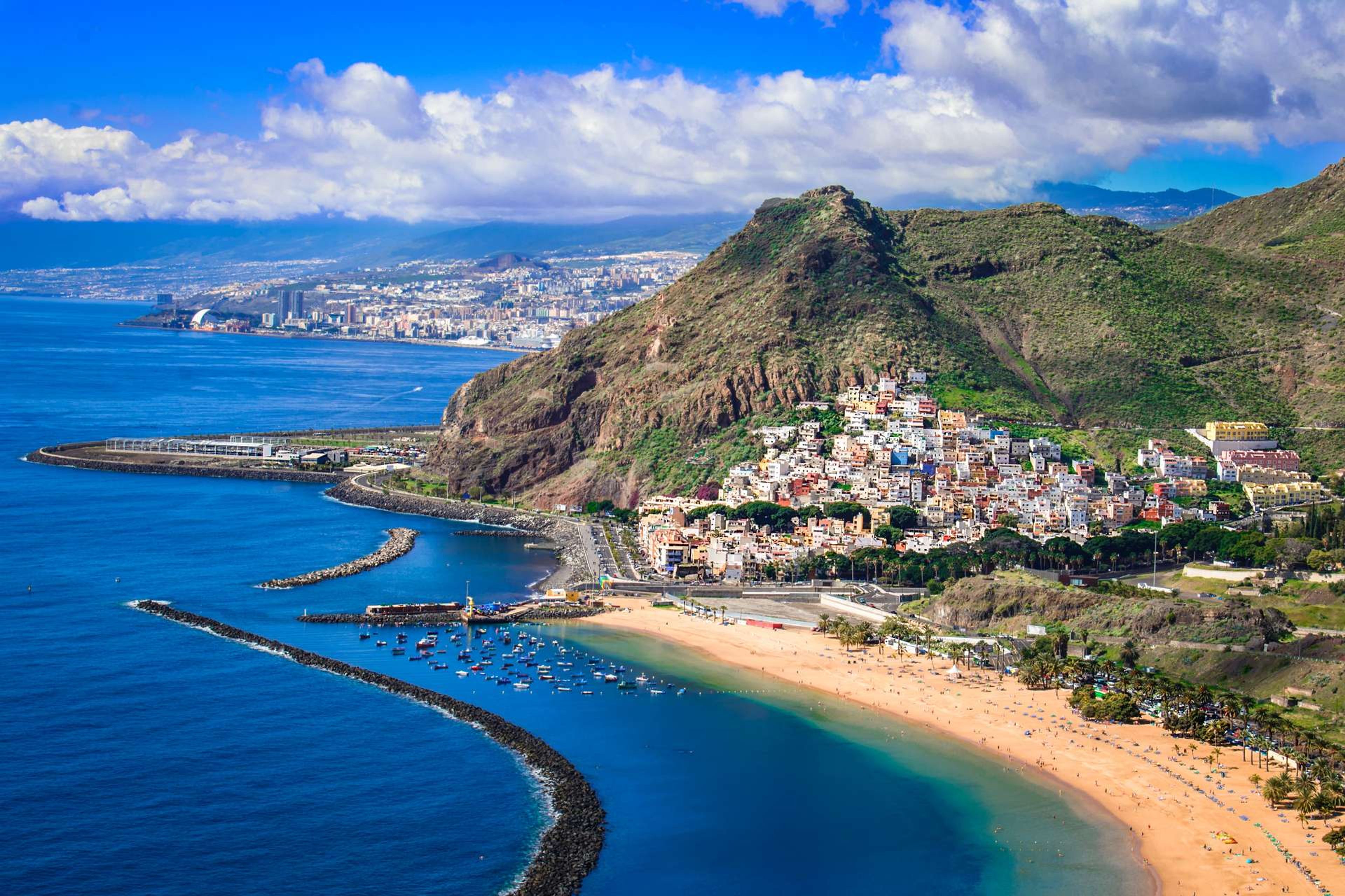 Spanje Canarische eilanden Tenerife Las Teresitas