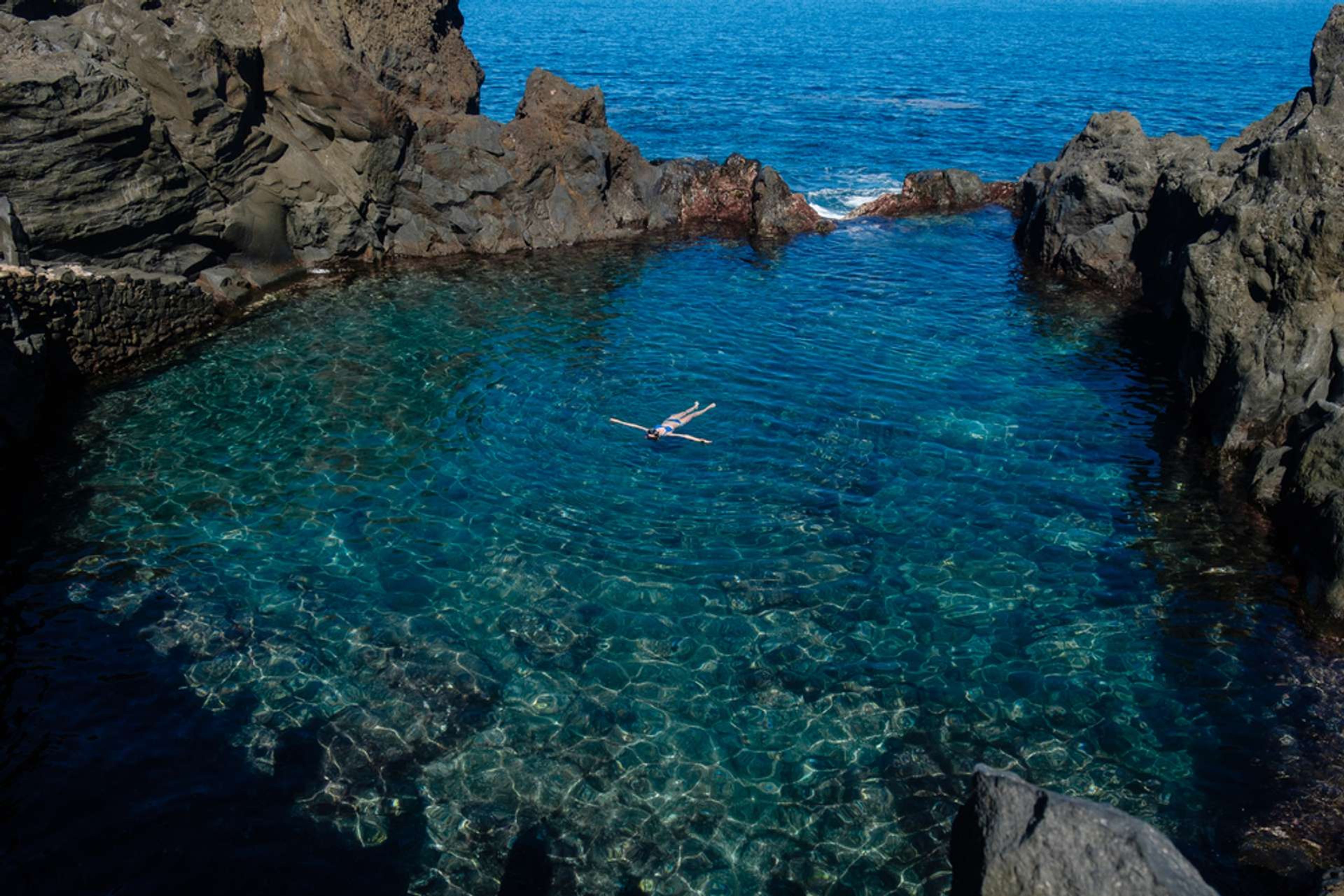 Spanje Canarische eilanden Tenerife natural swimming pool1