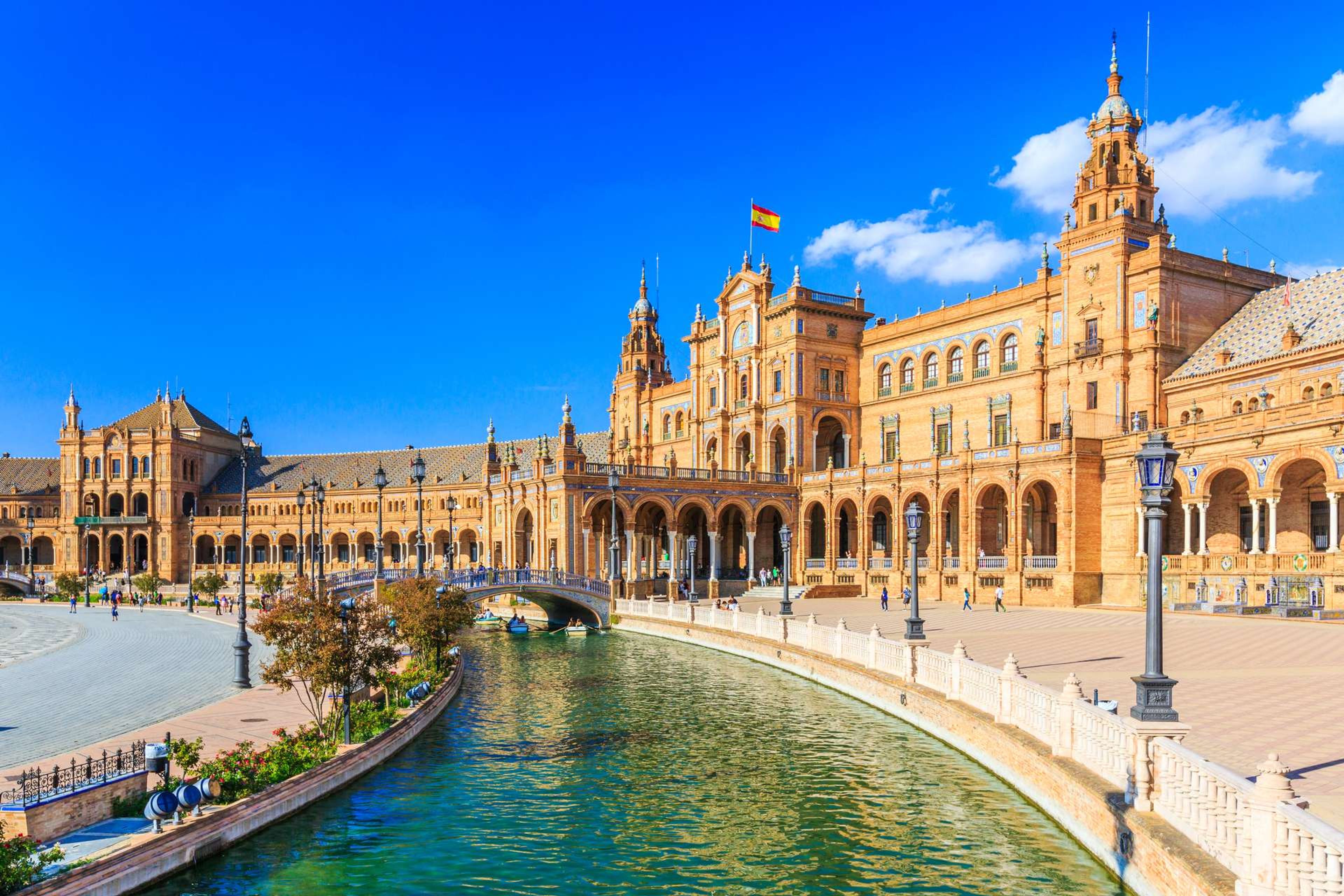 Spanje Sevilla Plaza de Espana1