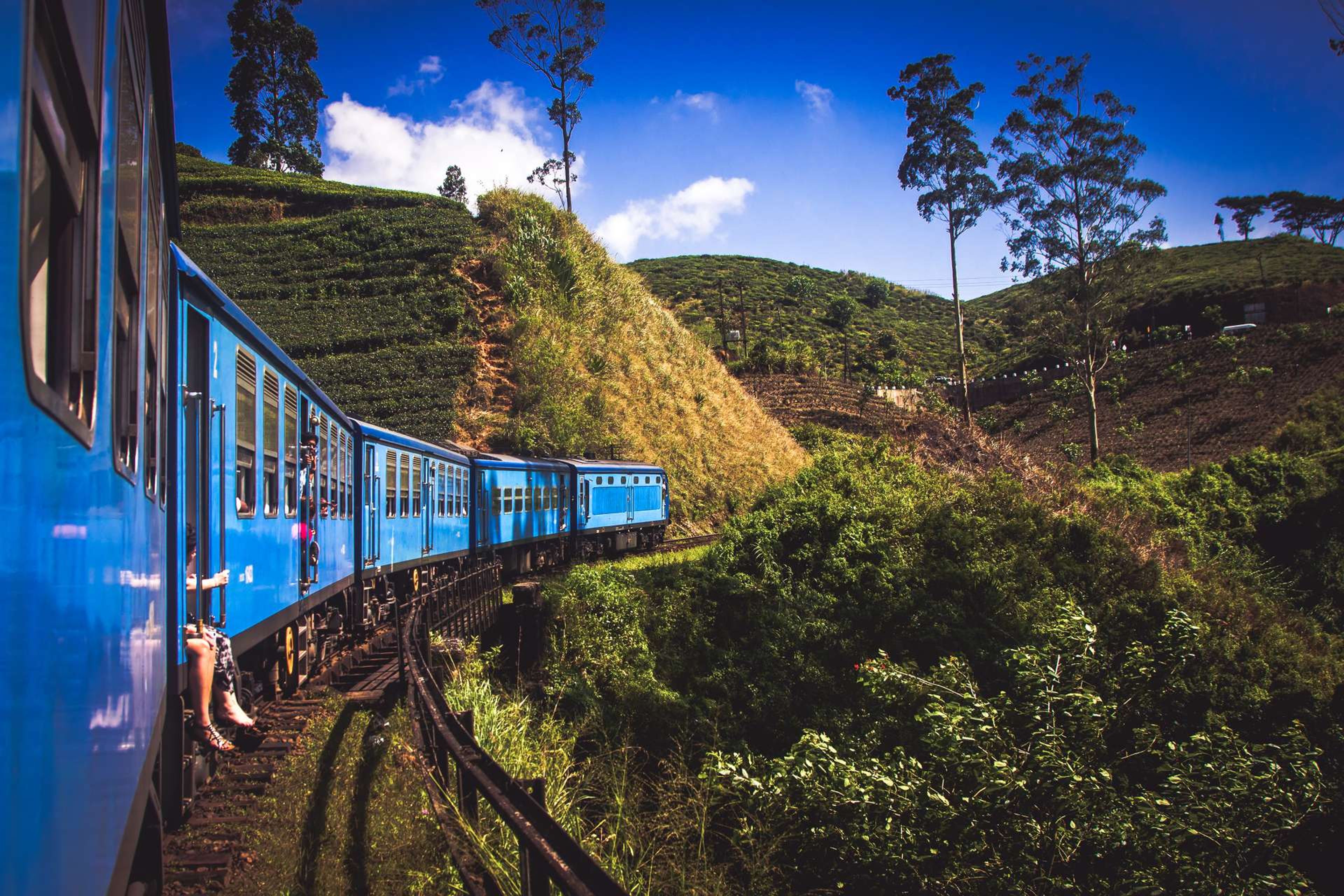 Sri Lanka Trein Theeplantages