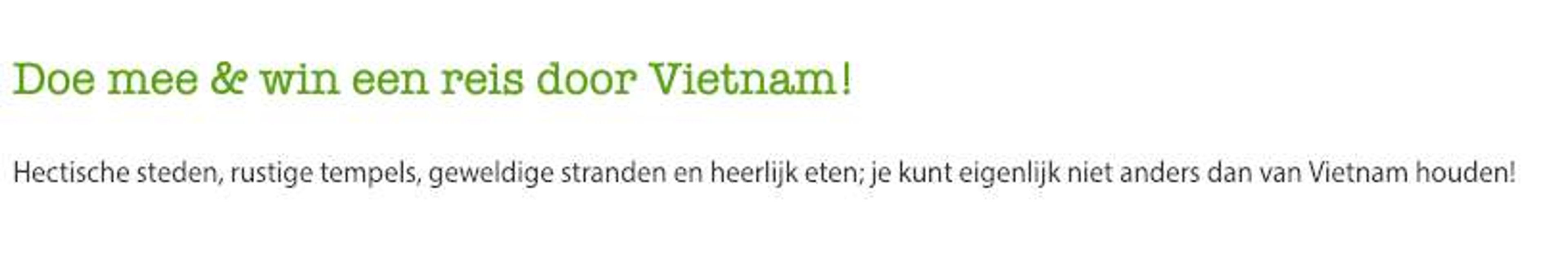 Boekingsvoorbeeld