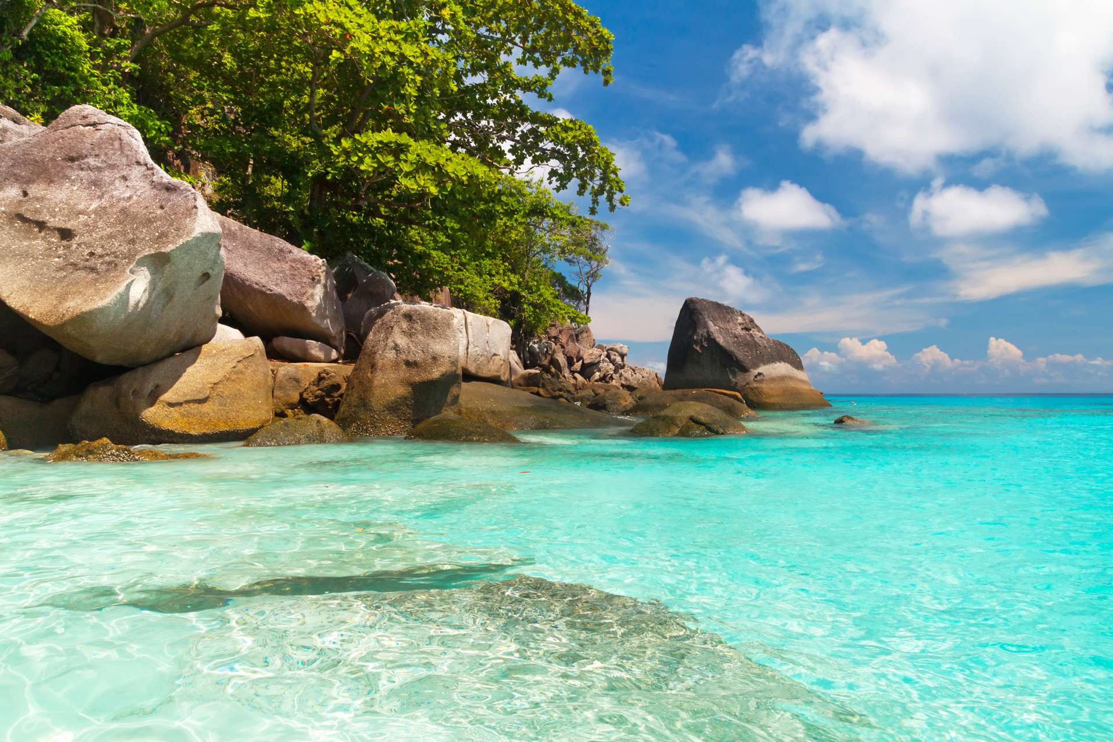 Thailand Similan eilanden Tropisch strand