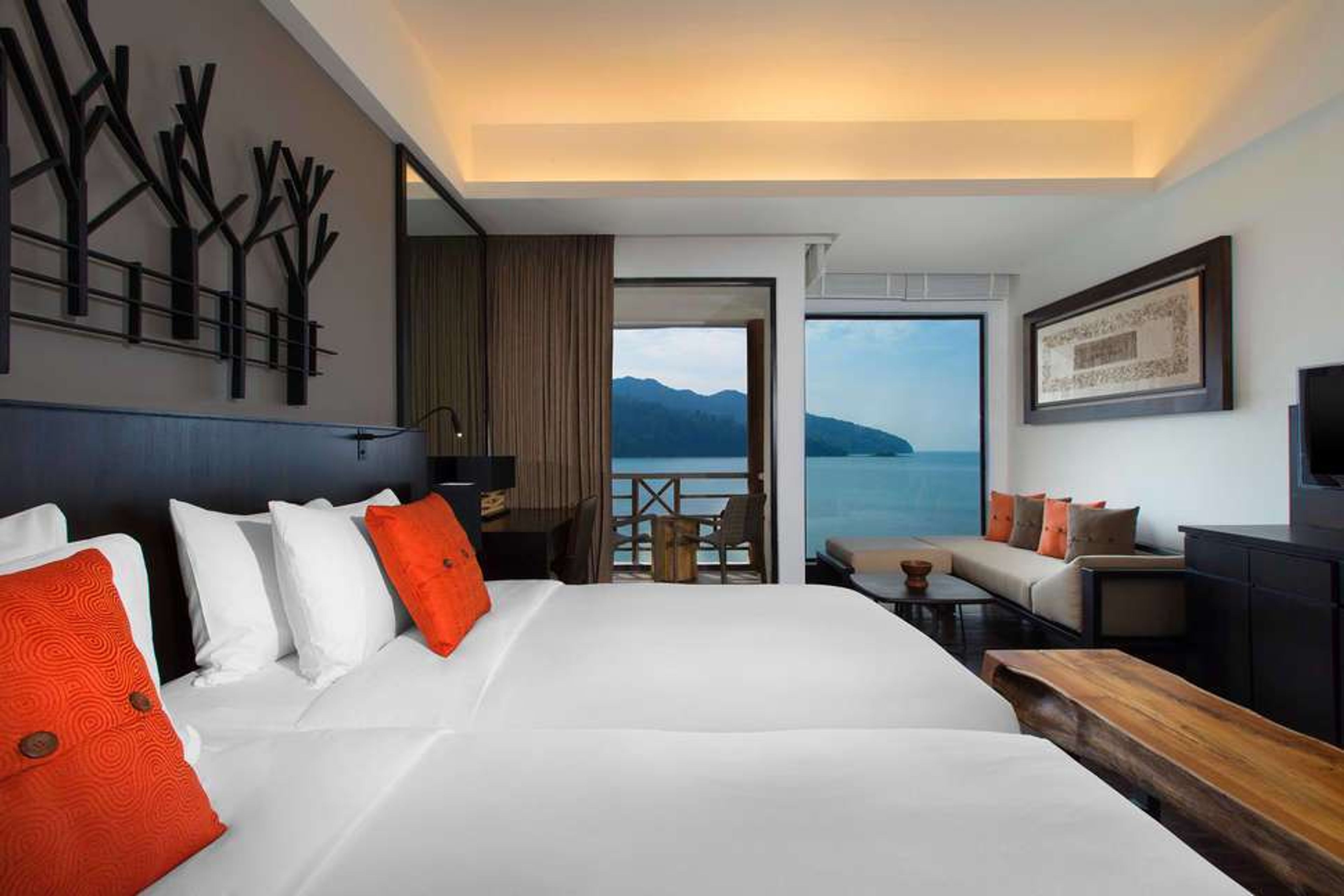 the andaman resort slaapkamer