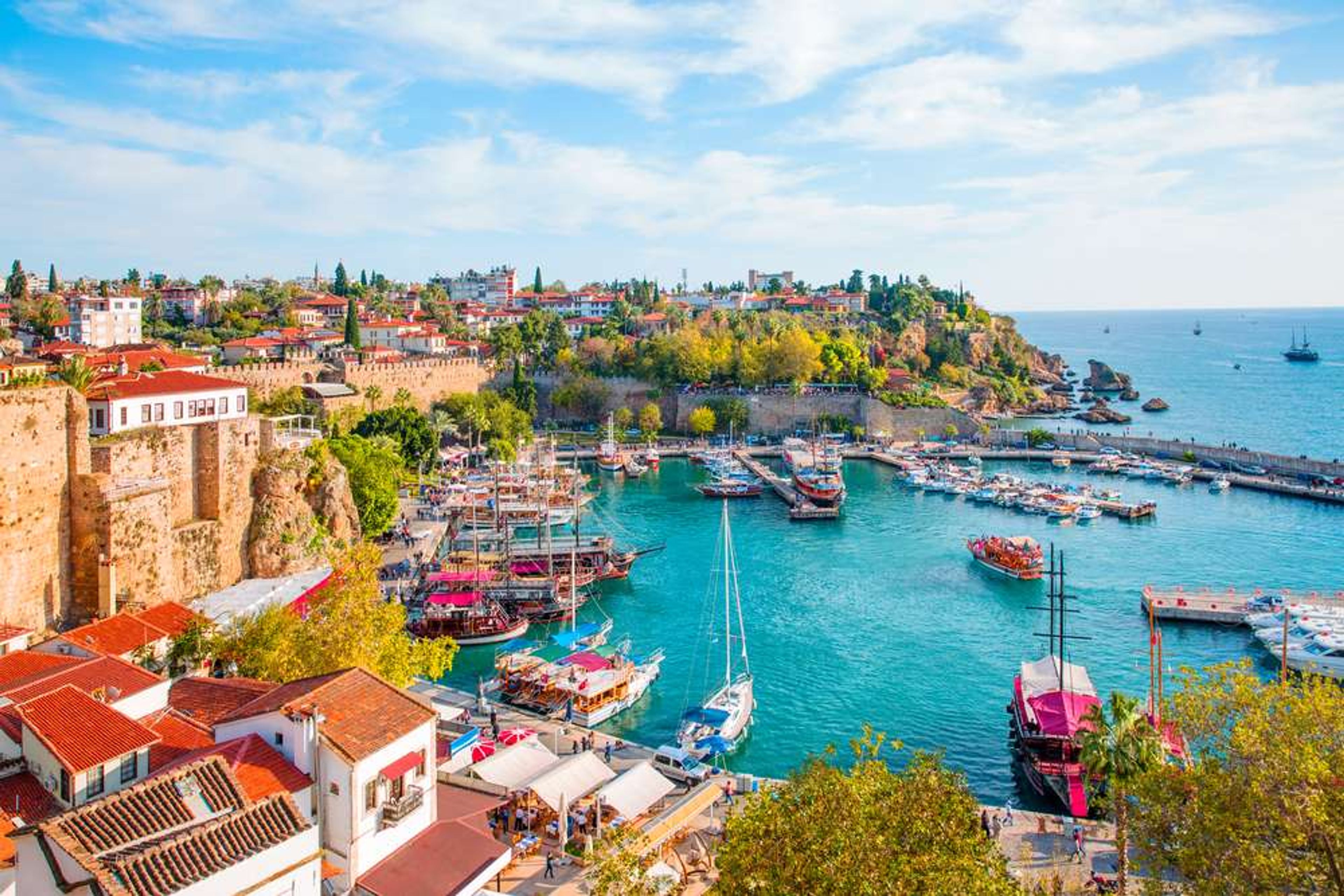 Turkije Antalya oude stad