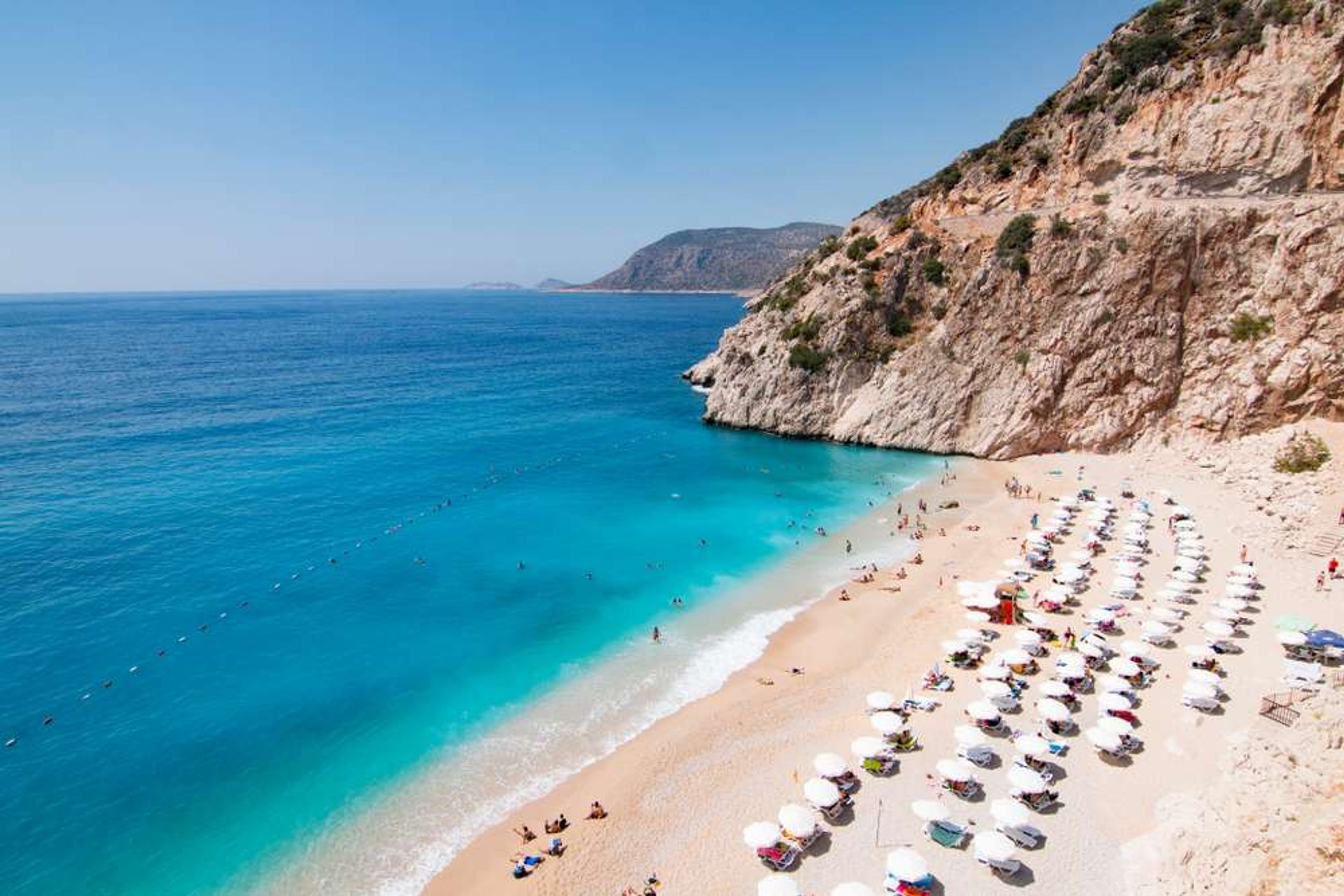 Turkije Antalya Kas Kaputas Beach