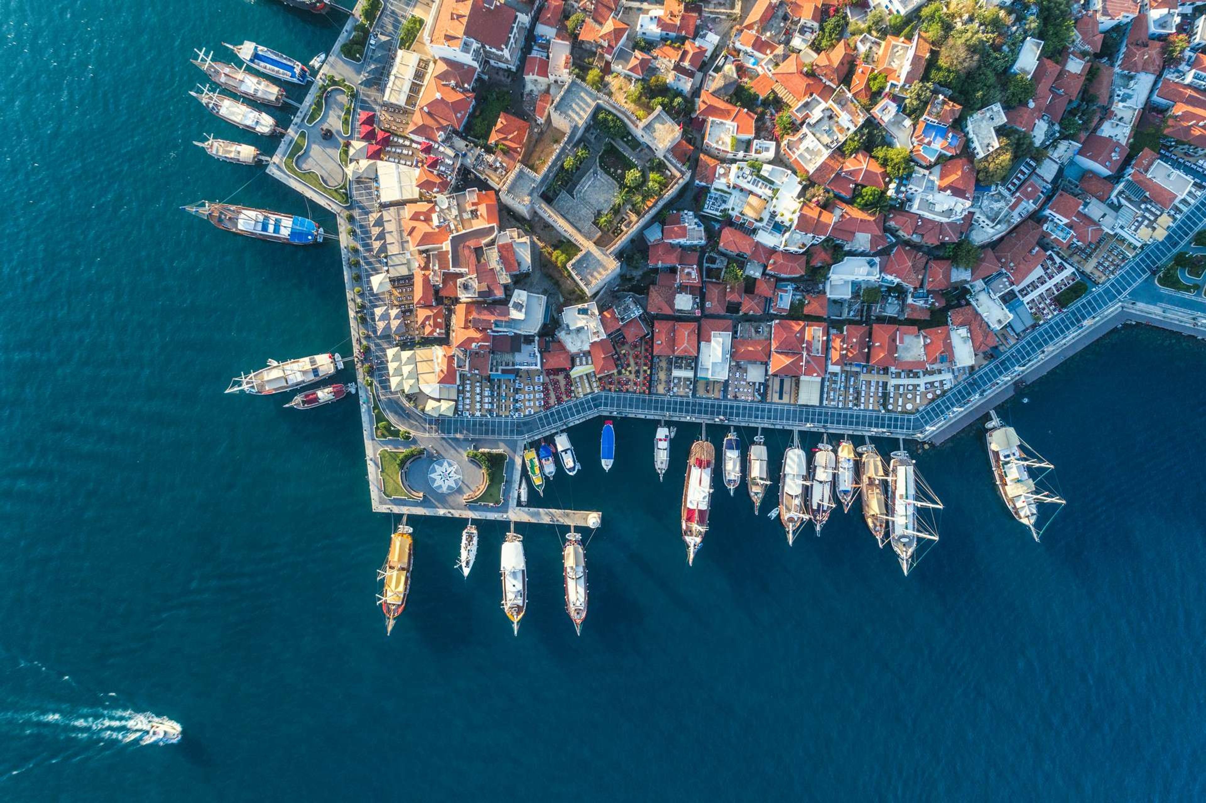 Turkije Marmaris bovenaanzicht