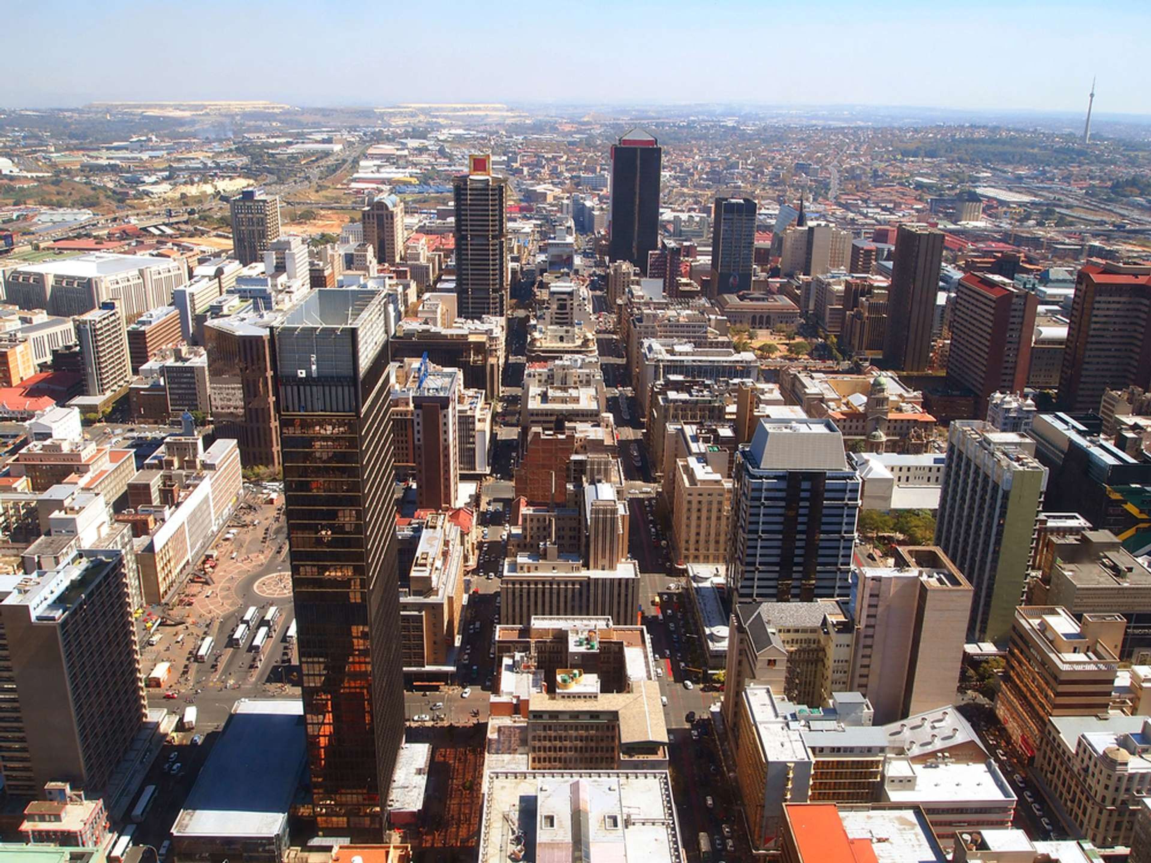 Zuid Afrika Johannesburg Central business district
