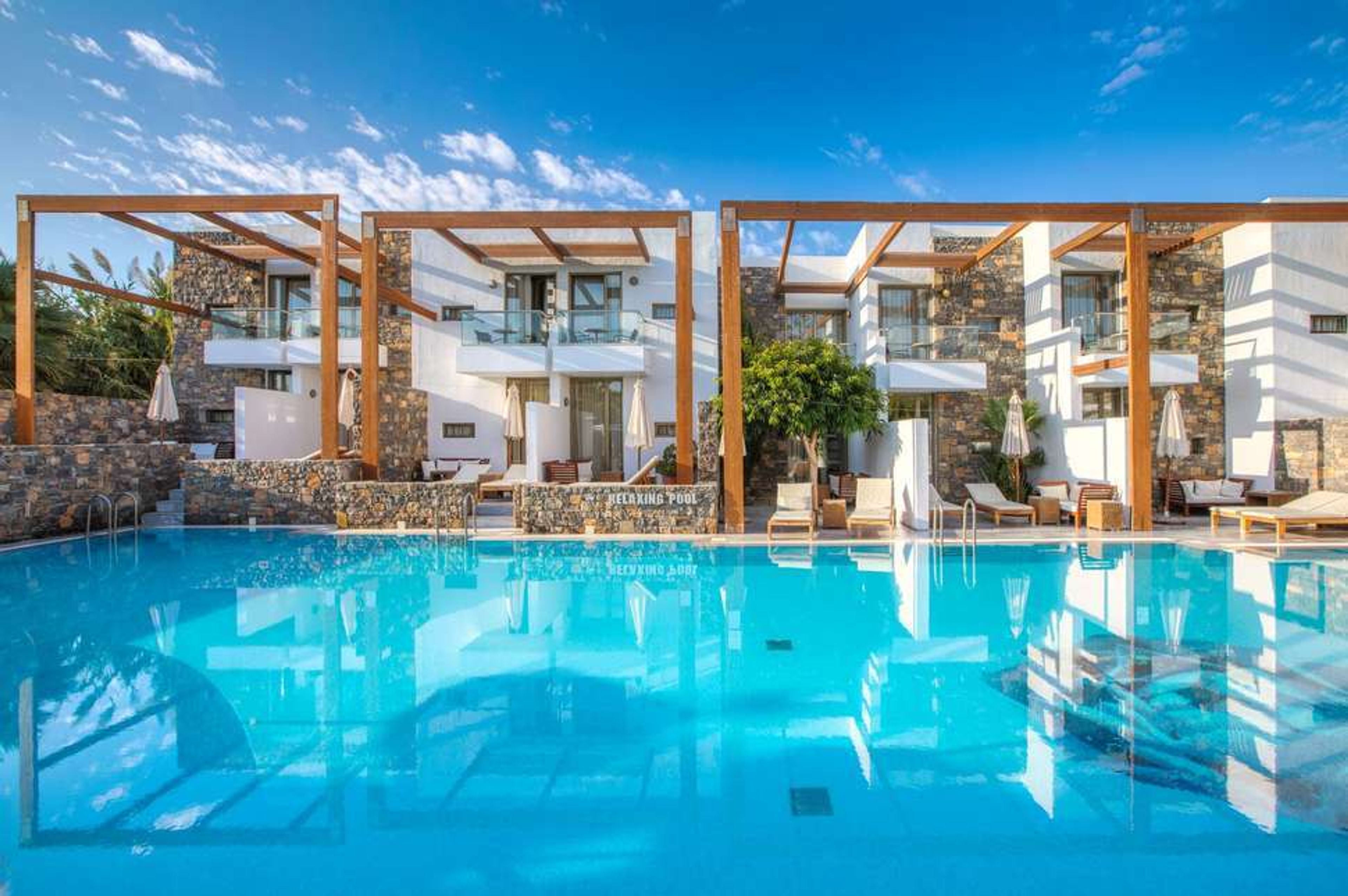 Zwembad the sland hotel kreta